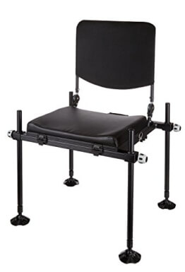 Feederstuhl Deluxe Feeder Seat Anglerstuhl mit Rückenlehne